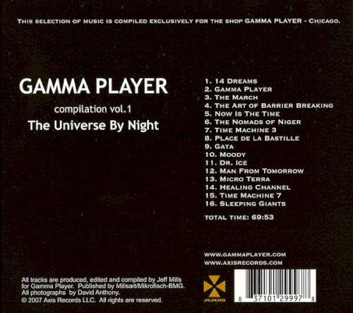 Gamma Player Compilation, Volume 1: The Universe by Night