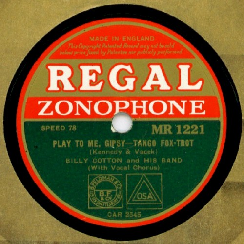 Play to Me, Gipsy / Lonely Lane