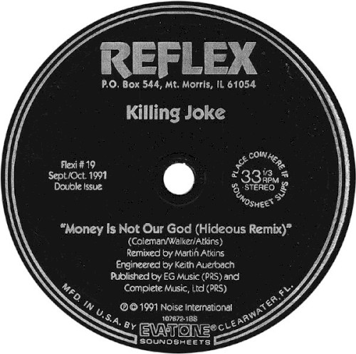 Money Is Not Our God (Hideous remix) / Special (live)