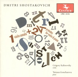 Violin Sonata / 24 Preludes for Violin and Piano