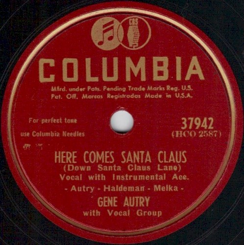 Here Comes Santa Claus (Down Santa Claus Lane) / An Old‐Fashioned Tree