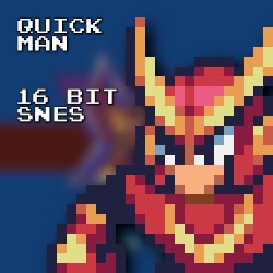 Quick Man 16 Bit SNES [MMX Remix](Mega Man 2)