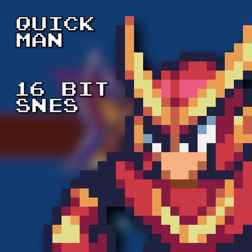 Quick Man 16 Bit SNES [MMX Remix](Mega Man 2)