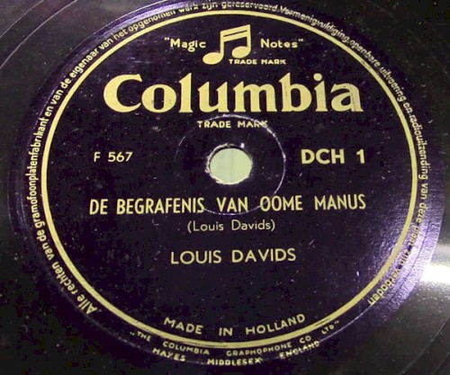De begrafenis van oome Manus / De kleine man