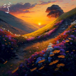 Hillside in Bloom