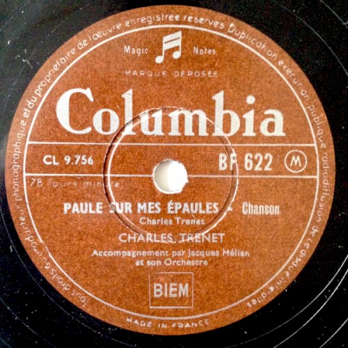Paule sur mes épaules