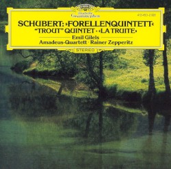 "Forellenquintett" ("Trout" quintet, "La truite")