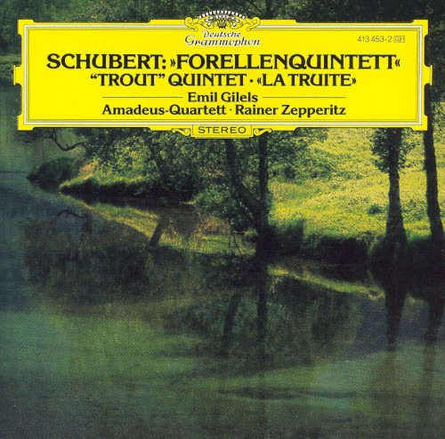 "Forellenquintett" ("Trout" quintet, "La truite")
