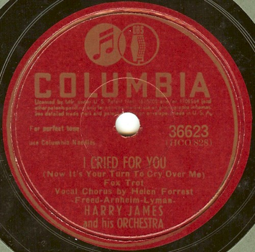 I Cried for You / Let Me Up