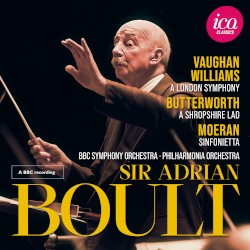 Vaughan Williams: A London Symphony / Butterworth: A Shropshire Lad / Moeran: Sinfonietta