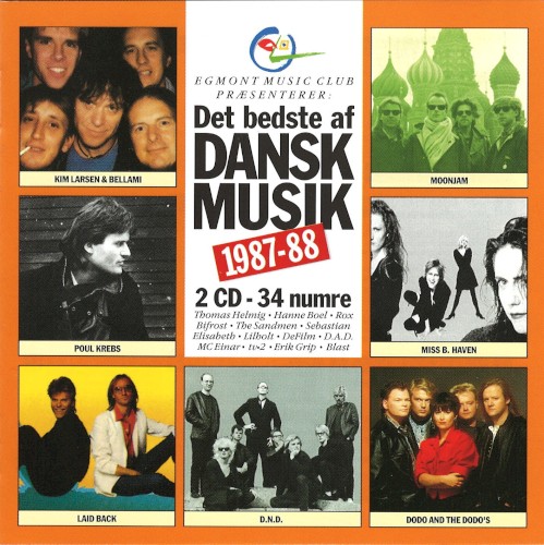 Det bedste af dansk musik 1987-88
