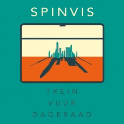 Trein vuur dageraad