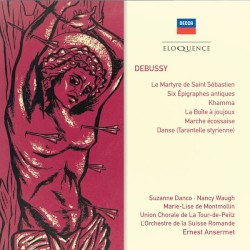 Le Martyre de Saint Sébastien / Six Épigraphes antiques / Khamma / La Boîte à joujoux / Marche écossaise / Danse (Tarantelle styrienne)