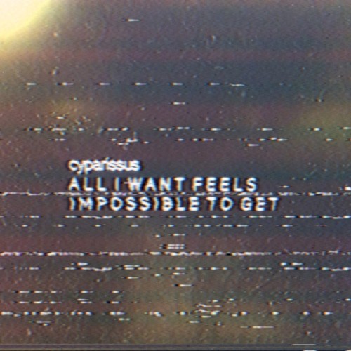 all I want feels impossible to get