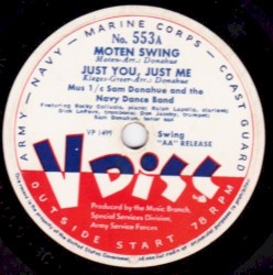 Moten Swing / Just You, Just Me / The Touch of Your Lips / My Devotion / You’ve Got Me Crying Again