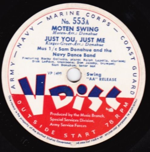 Moten Swing / Just You, Just Me / The Touch of Your Lips / My Devotion / You’ve Got Me Crying Again