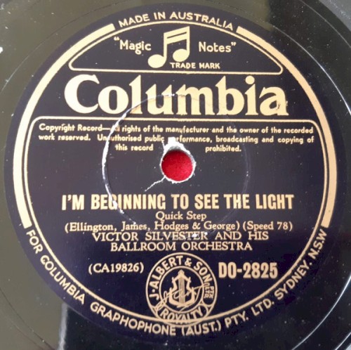 I'm Beginning to See the Light / I Walked In