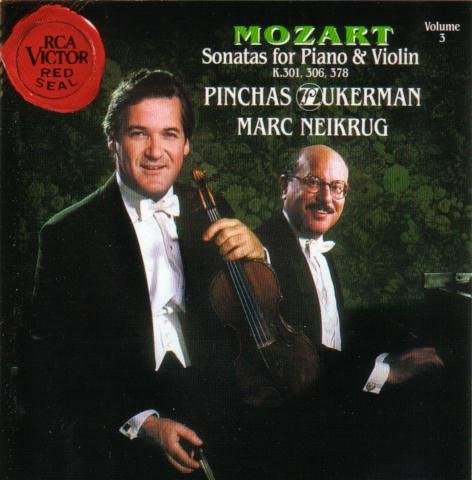 Sonatas for Piano and Violin Vol 3: K.301, 306, 378