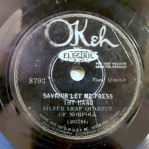Savior Let Me Press Thy Hand / One Happy Time