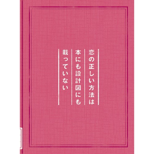 Koino Tadashii Houhouwa Honnimo Sekkeizunimo Notteinai