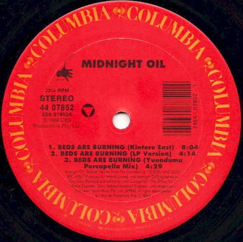 Beds Are Burning / The Dead Heart