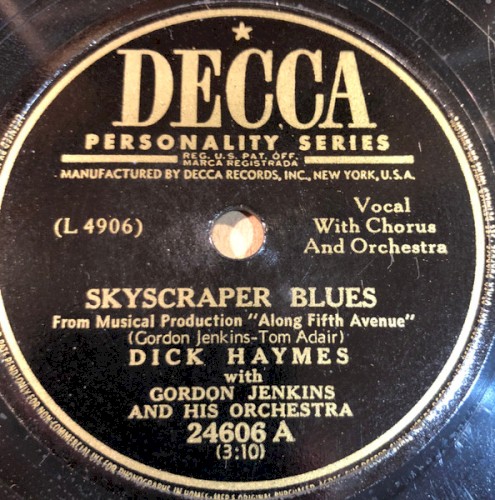 Skyscraper Blues / Every Time I Meet You