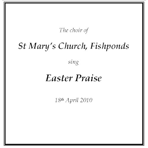Easter Praise 2010