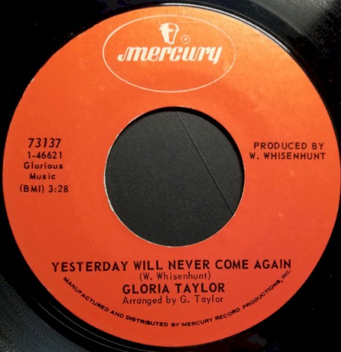 Yesterday Will Never Come Again / Unyielding