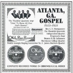 Atlanta, Ga. Gospel (1923-1931)