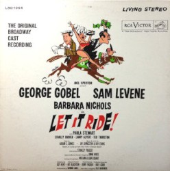 Let It Ride! (1961 original Broadway cast)