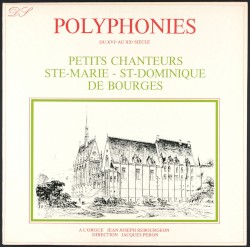 Polyphonies du XVIe au XXe siècle