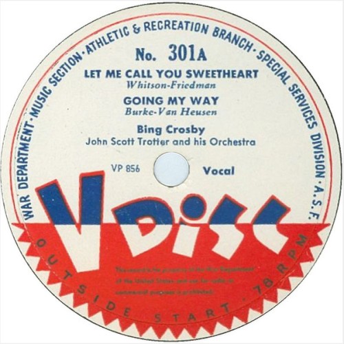 Let Me Call You Sweetheart / Going My Way / Too‐Ra‐Loo‐Ra‐Loo‐Ral That’s an Irish Lullaby / Swingin’ on a Star