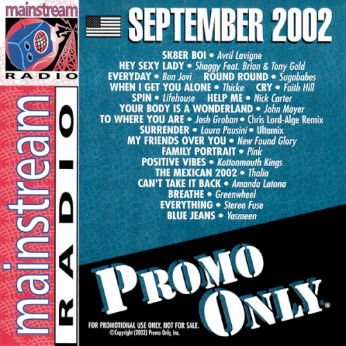 Promo Only: Mainstream Radio, September 2002