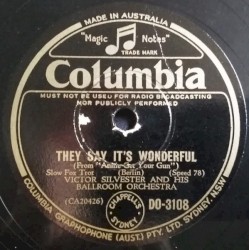 They Say It's Wonderful / I Got Lost in His Arms