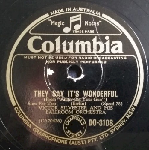 They Say It's Wonderful / I Got Lost in His Arms