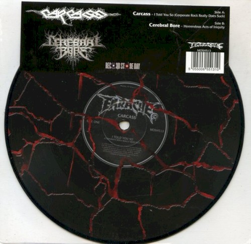Carcass / Cerebral Bore