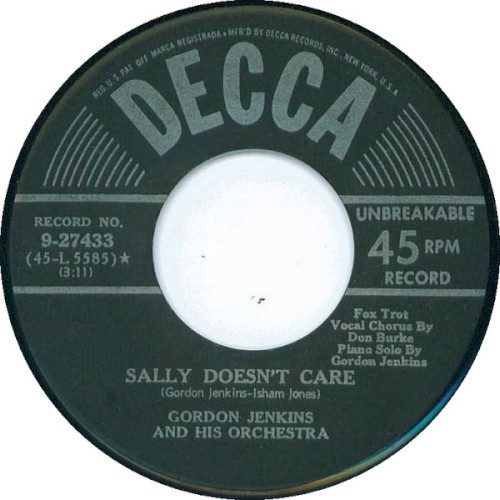 Sally Doesn't Care / More Than I Care to Remember