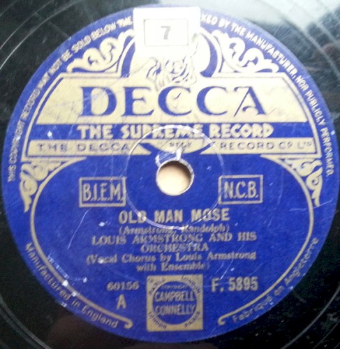 Old Man Mose / The Music Goes 'round and Around