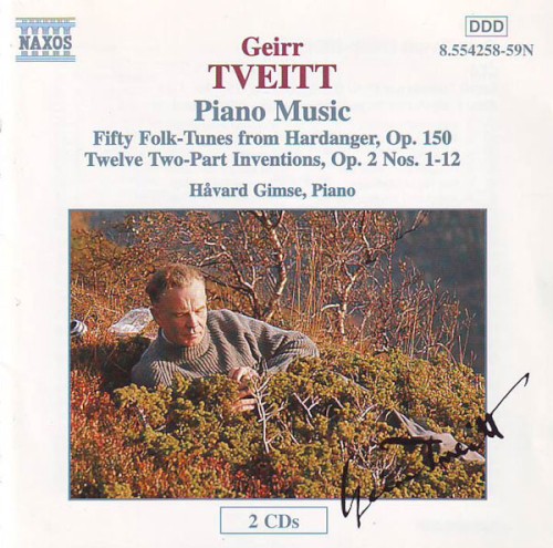 Piano Music: Fifty Folk-Tunes From Hardanger, Op. 150 / Twelve Two-Part Inventions, Op. 2 Nos. 1-12