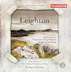 Orchestral Works, Volume 1: Organ Concerto / Concerto for String Orchestra / Symphony for Strings