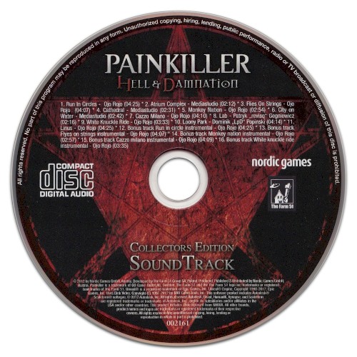 Painkiller Hell & Damnation Collector’s Edition Soundtrack