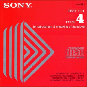 Test C.D. Type 4 for Adjustment & Checking of the Player