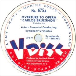 Overture To Opera “Carlos Bruegnon” / Stormy Weather