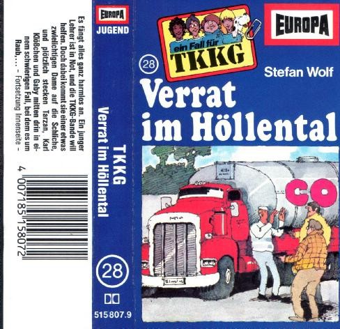 TKKG 28: Verrat im Höllental