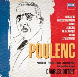 Concertos / Concert champêtre / Aubade / Les biches / Le bal masqué / Gloria / Stabat Mater
