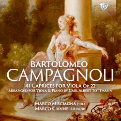 41 Caprices for Viola, op. 22