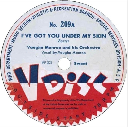 I’ve Got You Under My Skin / In Times Like These / South Side