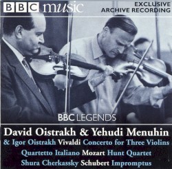 BBC Music, Volume 9, Number 3: Vivaldi: Concerto for Three Violins / Mozart: Hunt Quartet / Schubert: Impromptus