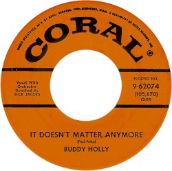 It Doesn’t Matter Anymore / Raining in My Heart