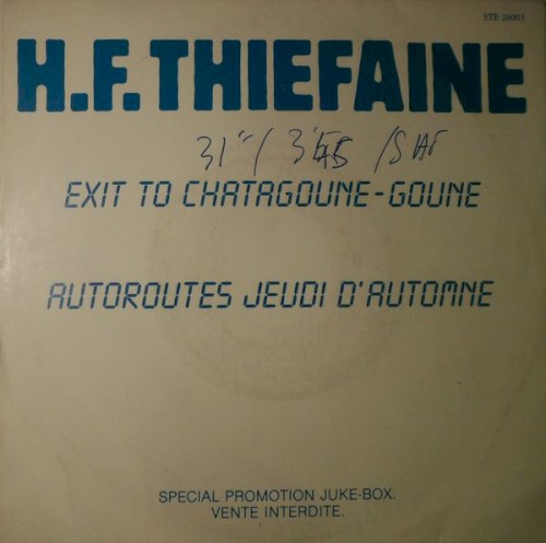 Exit to Chatagoune-Goune / Autoroutes jeudi d'automne